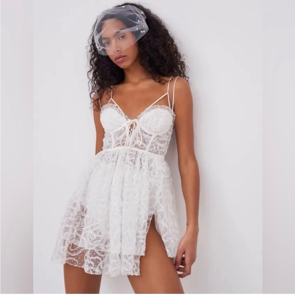 For Love and Lemons - Tatiana Mini Dress, medium